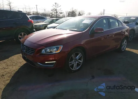 2014 Volvo S60 T5 from USA, damaged, VIN YV1612FH4E1293929